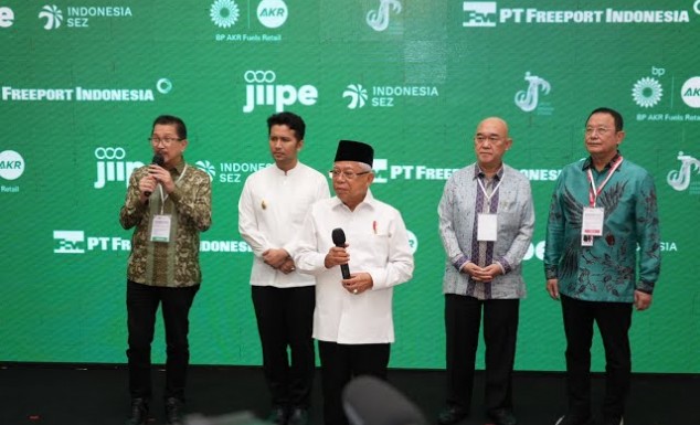 보도 자료 JIIPE 부사장, Gresik, East Java